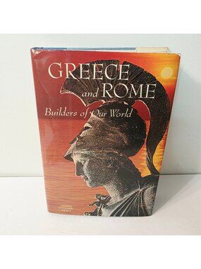 Vtg 1971 Greece and Rome Builders of Our Word National Geographic Society